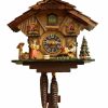 Decorative Clocks * | Frankenmuth Clock Company View All Ku1264 1 Day Chalet With Beer Drinker & Zenzi