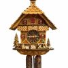 Decorative Clocks * | Frankenmuth Clock Company Ku8258 8 Day Chalet Cuckoo Clock With Sawer View All