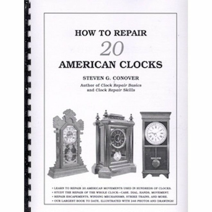 Parts * | Frankenmuth Clock Company Repair 20 American Clocks Clocks & Anniversary Clocks