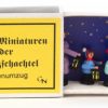 Authentic German Gifts * | Frankenmuth Clock Company 028/182 Matchbox Scene: Santa & Children With Lanterns German Souvenirs