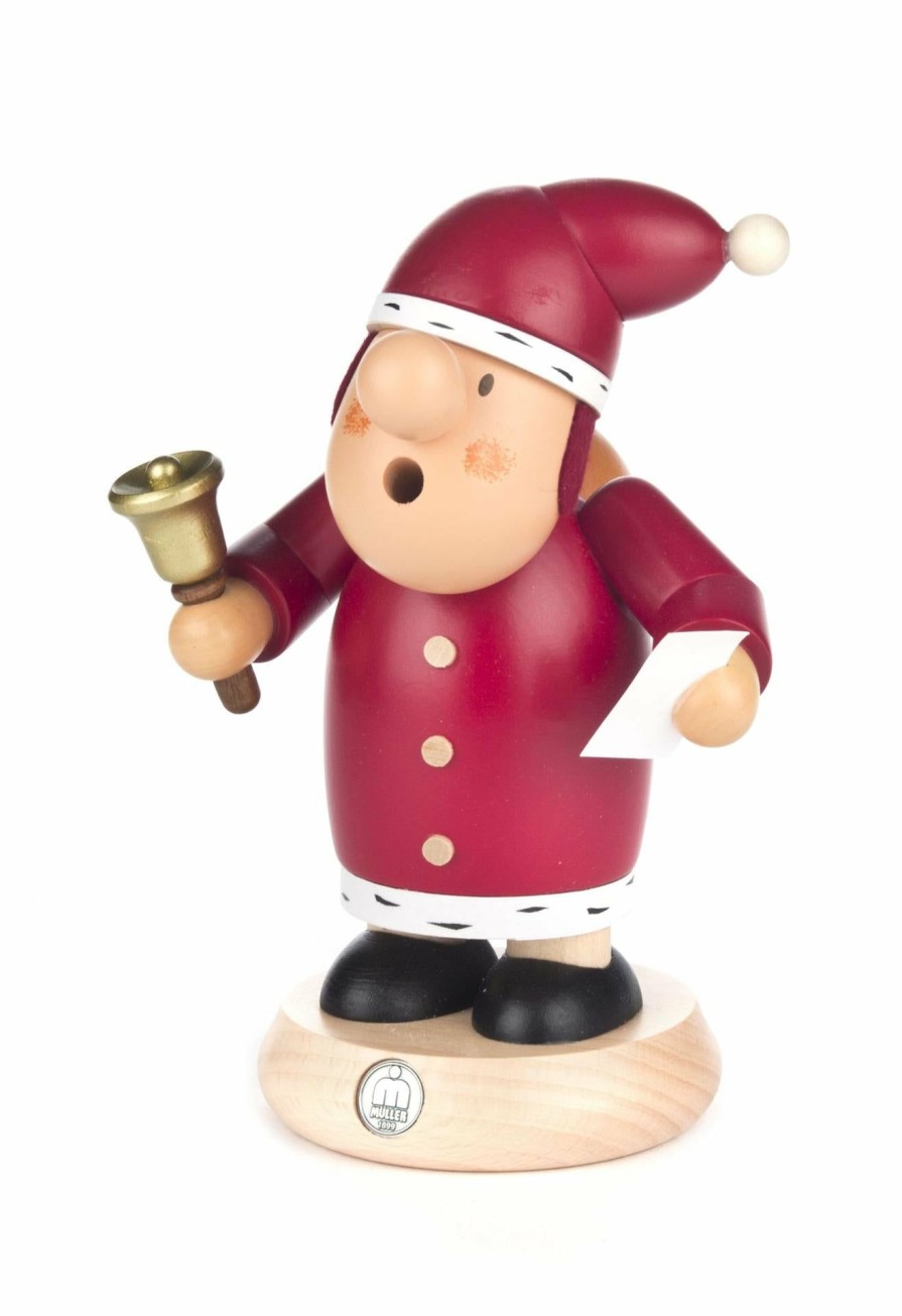 Authentic German Gifts * | Frankenmuth Clock Company 146/1480 Santa Smoker By Muller