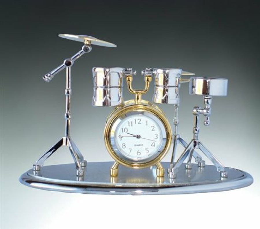 Decorative Clocks * | Frankenmuth Clock Company View All Full Drum Set Clock