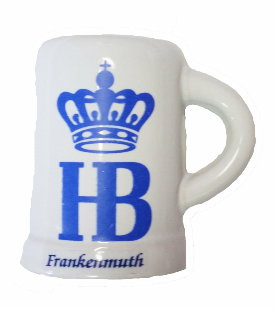 Authentic German Gifts * | Frankenmuth Clock Company Beer Stein Hb Custom Magnet German Souvenirs