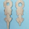 Parts * | Frankenmuth Clock Company Cuckoo Clocks, Quartz Cuckoo Clocks & Miniature Clocks Herr Wooden Hands 1 1/2