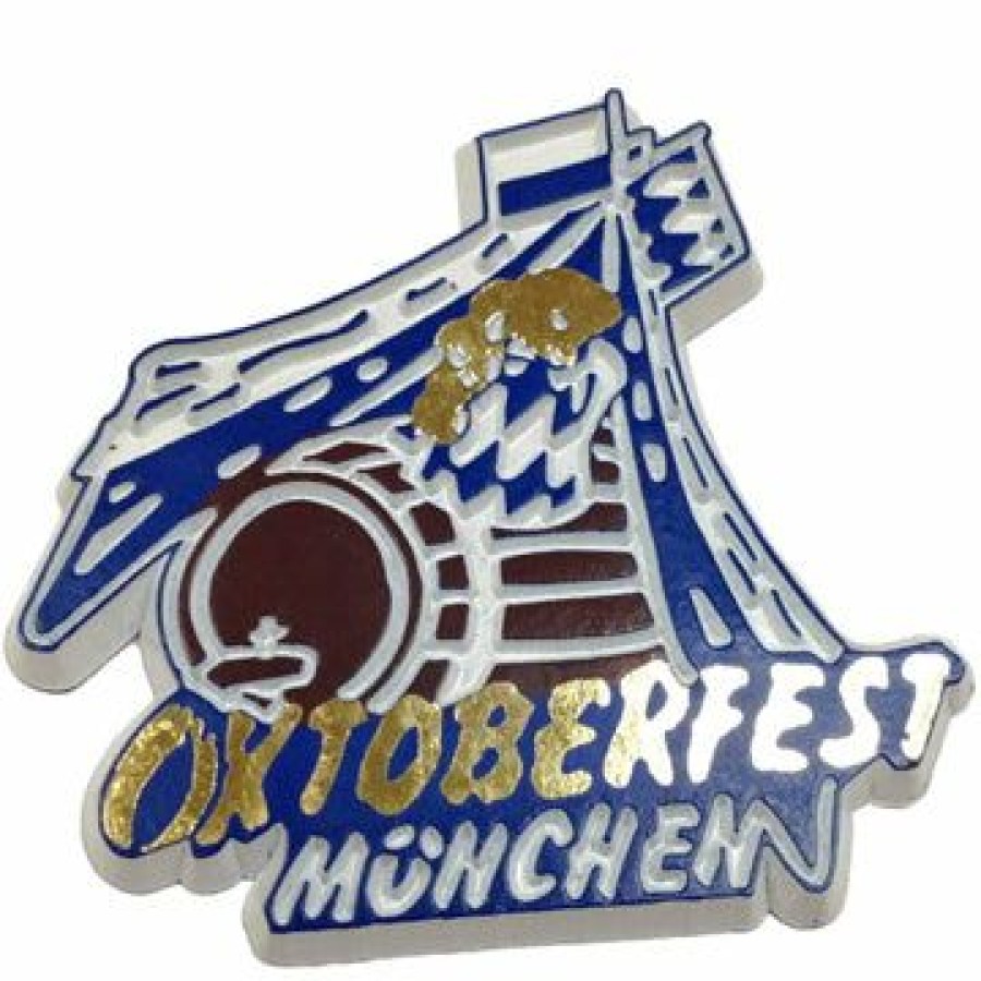 Authentic German Gifts * | Frankenmuth Clock Company Oktoberfest Magnet