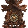 Decorative Clocks * | Frankenmuth Clock Company Ku1343 1 Day Live Animal Hunter Cuckoo Clock