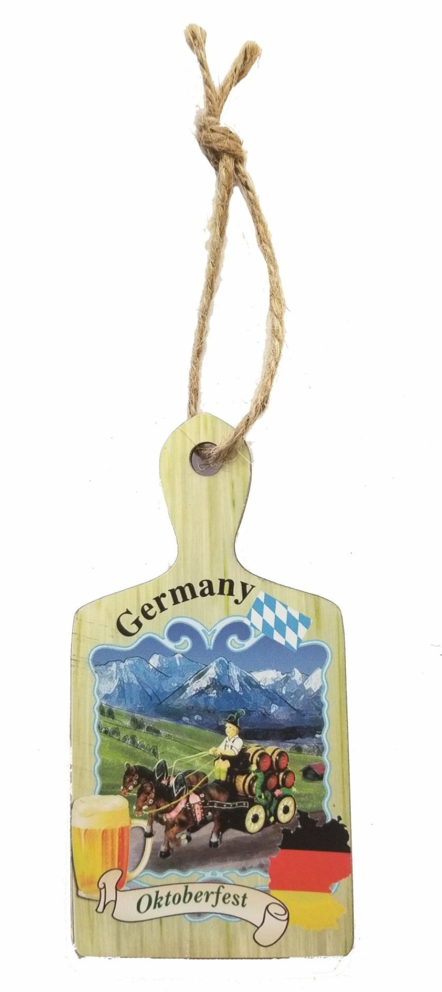 Authentic German Gifts * | Frankenmuth Clock Company German Magnet German Souvenirs