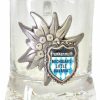 Authentic German Gifts * | Frankenmuth Clock Company Stein Shot Glass W/ Frankenmuth Logo German Souvenirs