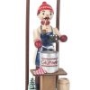 Authentic German Gifts * | Frankenmuth Clock Company 146/1278 Hot Wine Salesman Smoker View All