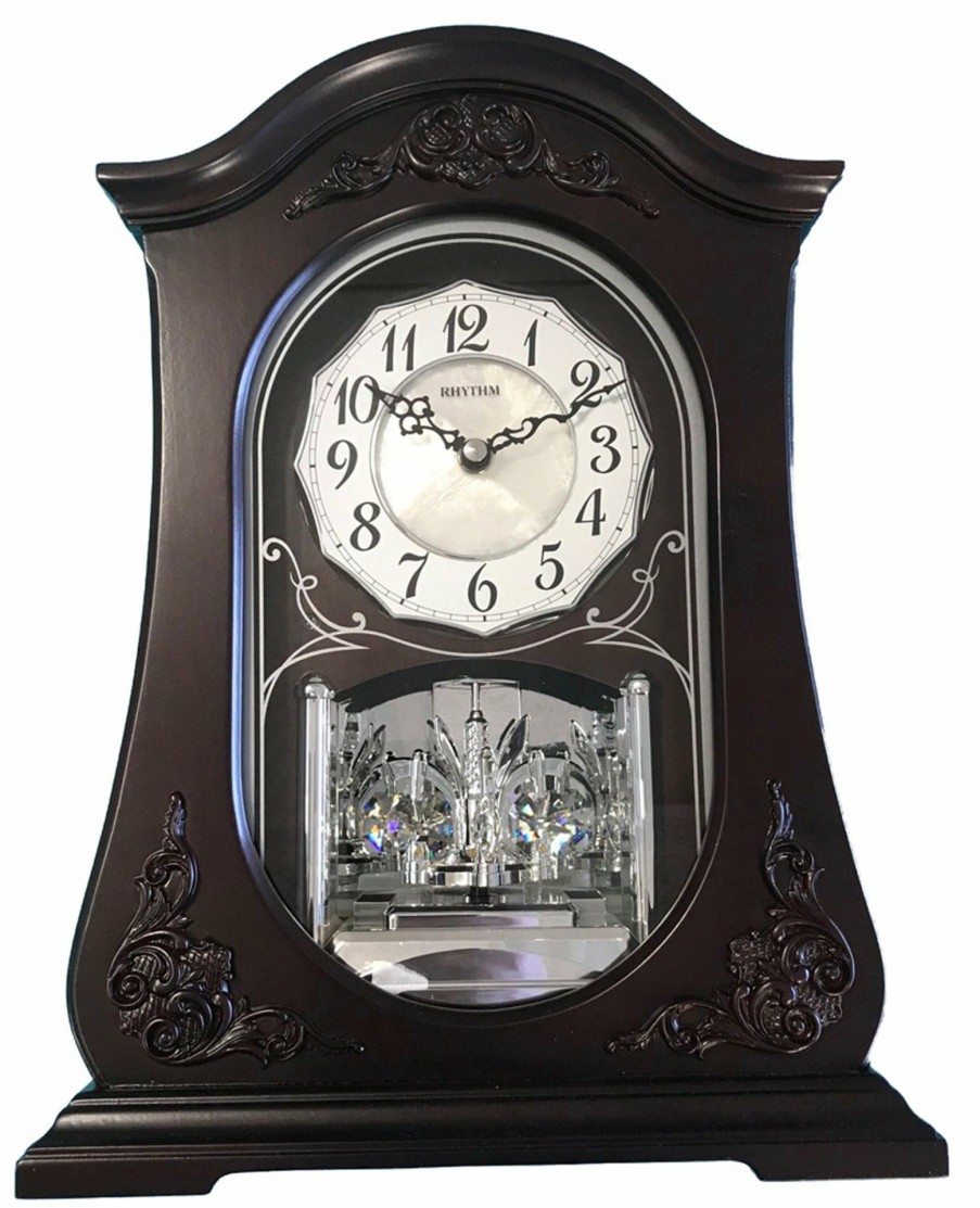 Clocks * | Frankenmuth Clock Company Crh264-Ur06 Linda Mantel Clock Mantel Clocks