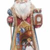 Authentic German Gifts * | Frankenmuth Clock Company Christmas Decorations, Candles & Other Decorations The Rescue Nc Santa 13