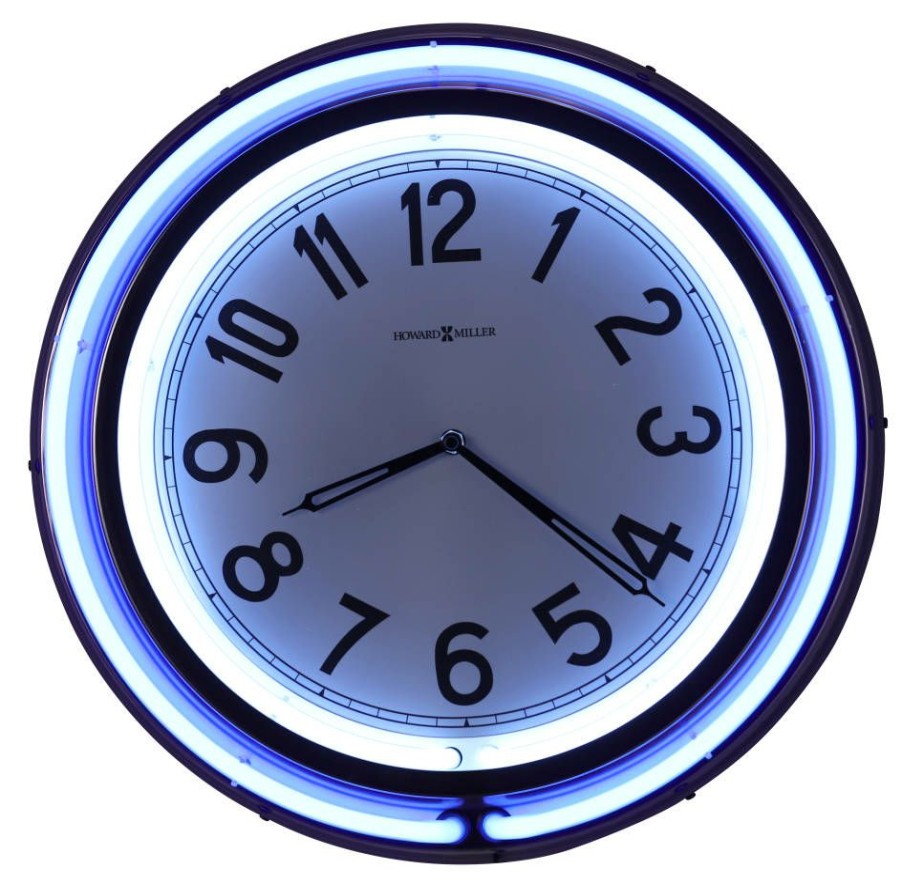 Decorative Clocks * | Frankenmuth Clock Company 625-752 Studio Neon Wall Clock