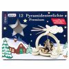 Authentic German Gifts * | Frankenmuth Clock Company 050/3818 Premium Pyramid Tealight Candles