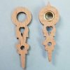 Parts * | Bavarian Clock Haus Cuckoo Clocks, Quartz Cuckoo Clocks & Miniature Clocks Regula Wooden Hands 1 1/8