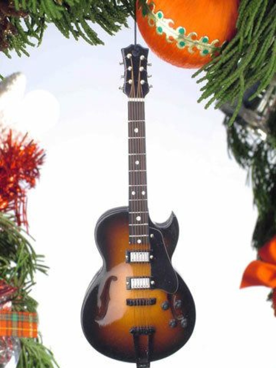 Authentic German Gifts * | Frankenmuth Clock Company 5 Gibson Guitar