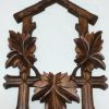 Parts * | Frankenmuth Clock Company & Bavarian Clock Haus Cuckoo Clocks, Quartz Cuckoo Clocks & Miniature Clocks 5 Leaf Musical Bottom Carving 12