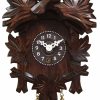 Decorative Clocks * | Frankenmuth Clock Company 20P Novelty Key Wind 5 Leaf Cuckoo Clock