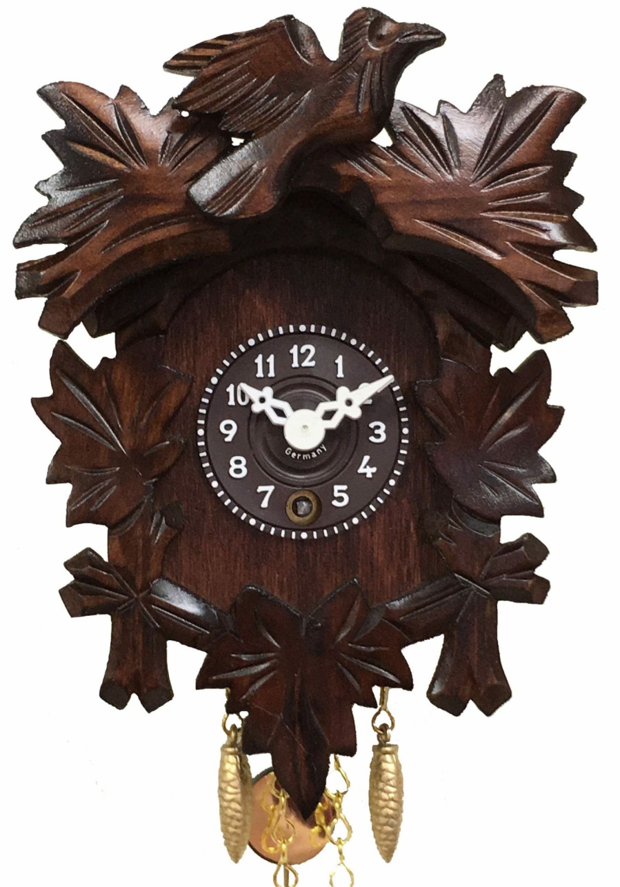 Decorative Clocks * | Frankenmuth Clock Company 20P Novelty Key Wind 5 Leaf Cuckoo Clock