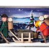 Authentic German Gifts * | Frankenmuth Clock Company 028/152 Matchbox Scene: Gathering Firewood