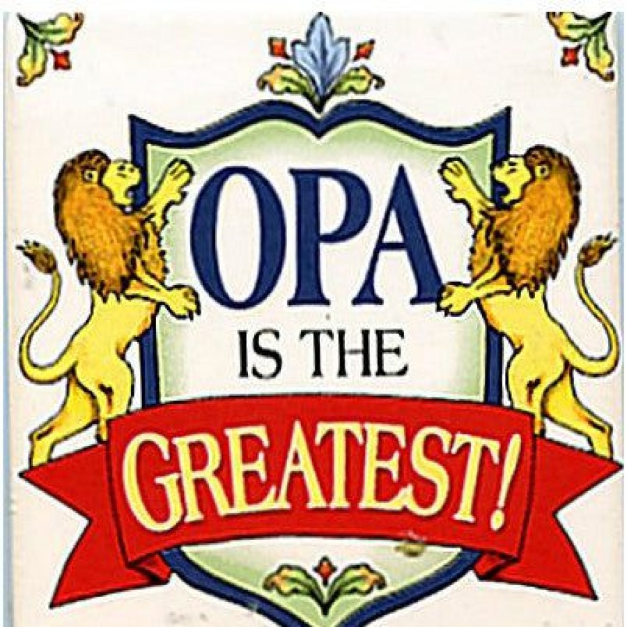 Authentic German Gifts * | Frankenmuth Clock Company Opa Is The Greatest! German Souvenirs