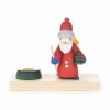 Authentic German Gifts * | Frankenmuth Clock Company 200/042 Candle Holder With Santa (14Mm) View All