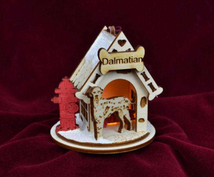 Authentic German Gifts * | Frankenmuth Clock Company Dalmation K9 Ginger Cottage View All