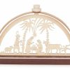 Authentic German Gifts * | Frankenmuth Clock Company 202/137 Candle Arch Miniature With Nativity Scene View All