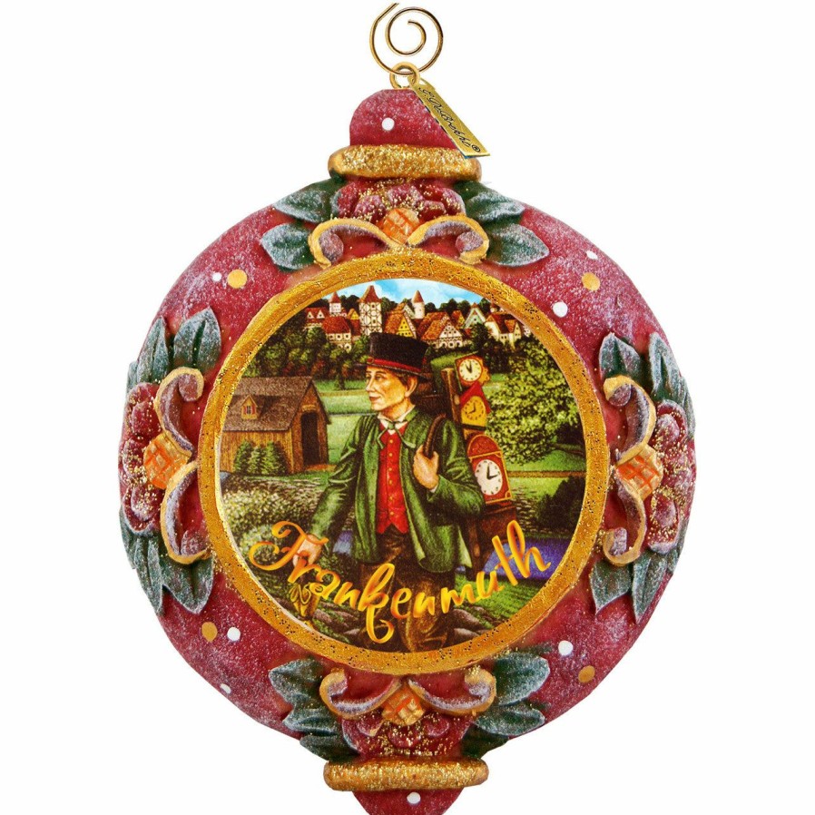 Authentic German Gifts * | Frankenmuth Clock Company Frankenmuth Ornament