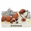 Authentic German Gifts * | Frankenmuth Clock Company Saint Bernard Magnet W/Frankenmuth Logo