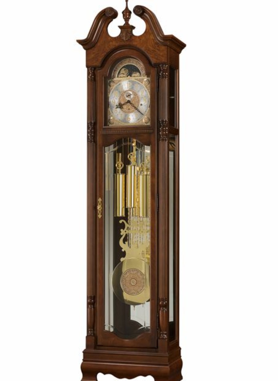 Decorative Clocks * | Frankenmuth Clock Company View All 611-200 Baldwin Floor Clock By Howard Miller