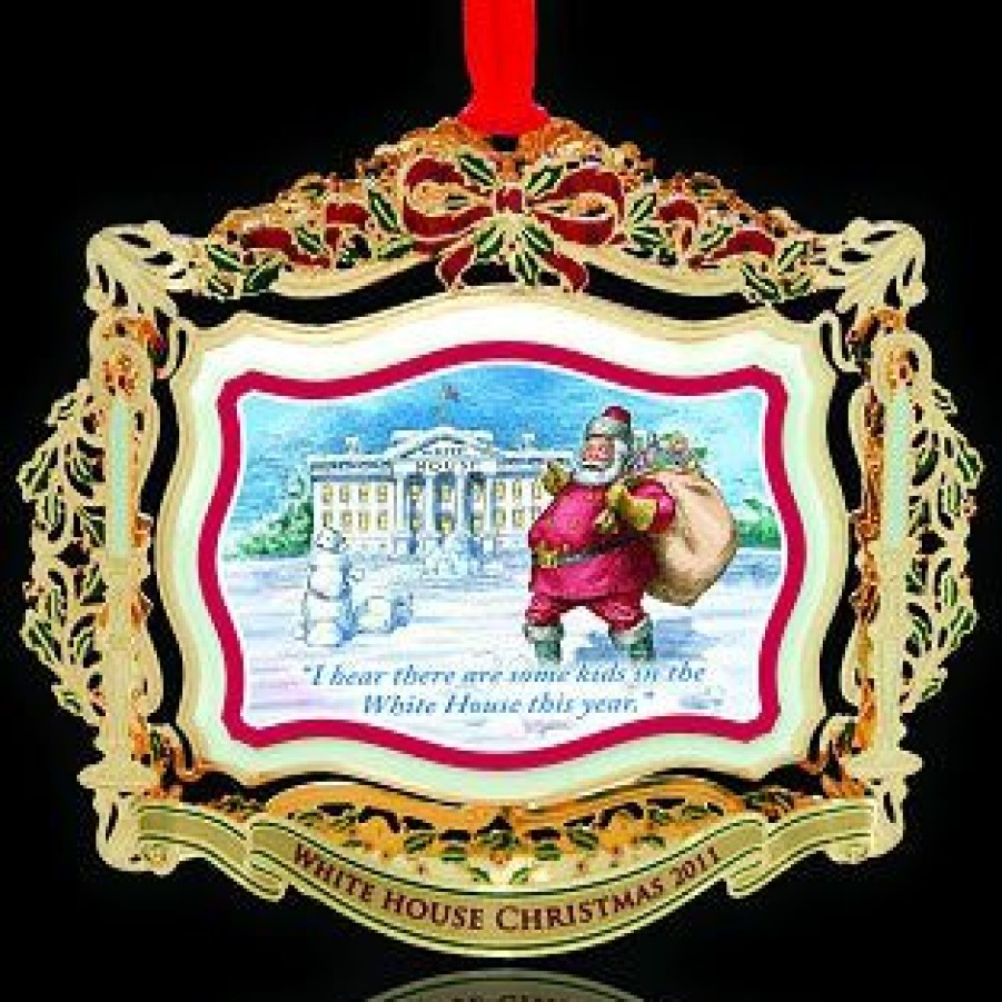 Authentic German Gifts * | Bavarian Clock Haus View All Ornament 2011 Theodore Roosevelt