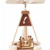 Authentic German Gifts * | Frankenmuth Clock Company 085/003Nt Pyramid With Nativity Scene & Shooting Star (Tealights)