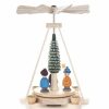 Authentic German Gifts * | Frankenmuth Clock Company 074/163 Miniature Pyramid With Children Carrying Lanterns View All