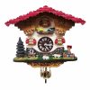 Decorative Clocks * | Frankenmuth Clock Company View All 2058Pq Novelty Chalet Cuckoo Clock With Stable Boy