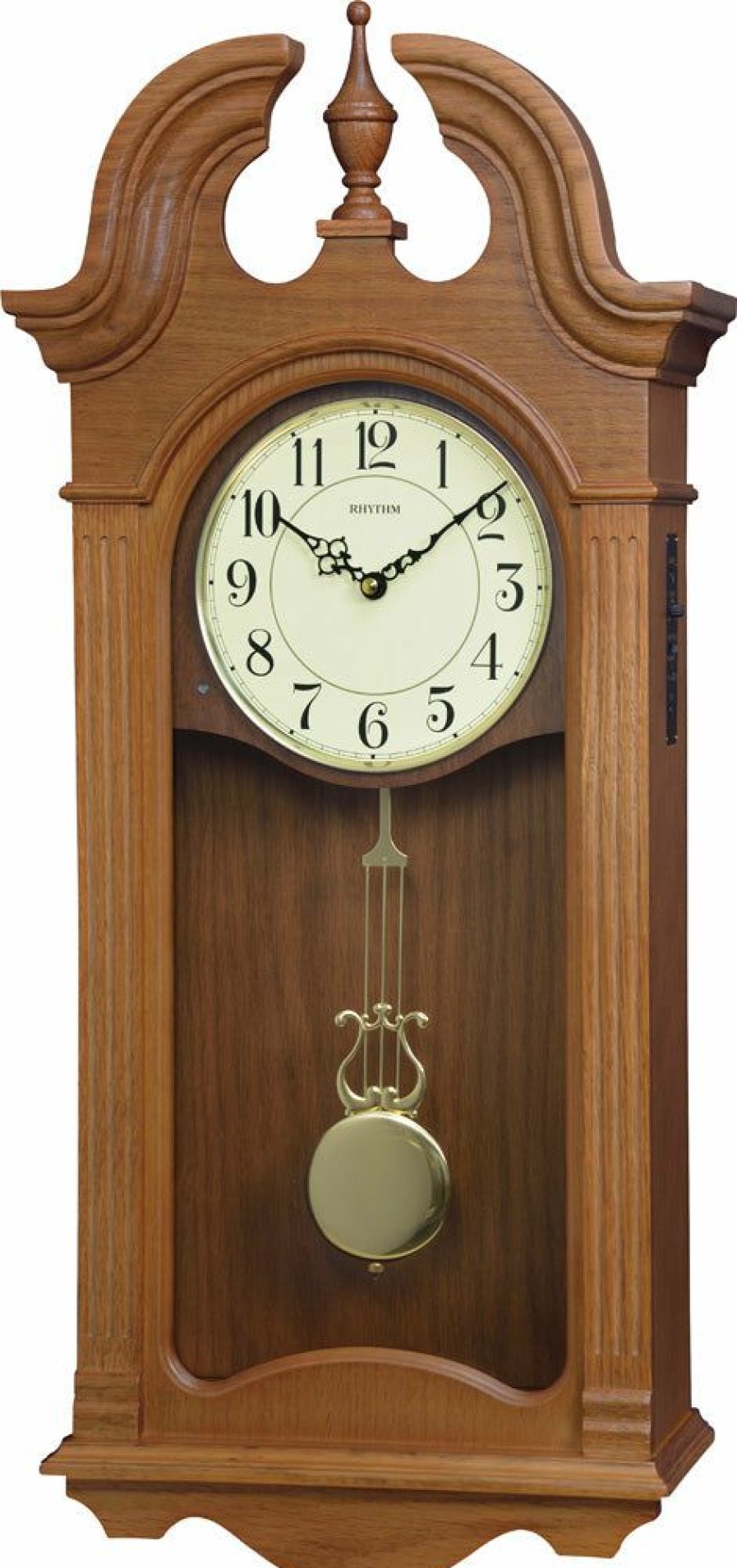 Clocks * | Frankenmuth Clock Company Cmj587-Ur06 Jamesport Wall Clock Rhythm Clocks