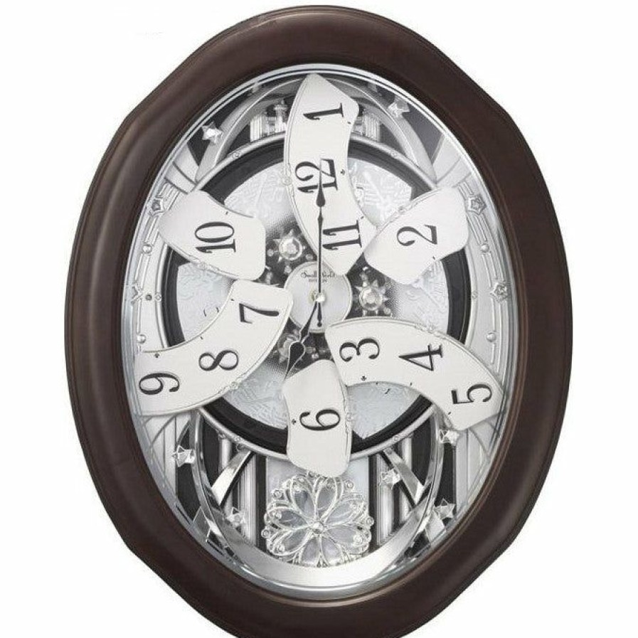 Clocks * | Frankenmuth Clock Company 4Mh869Wu06 Anthology Espresso Rhythm Clocks