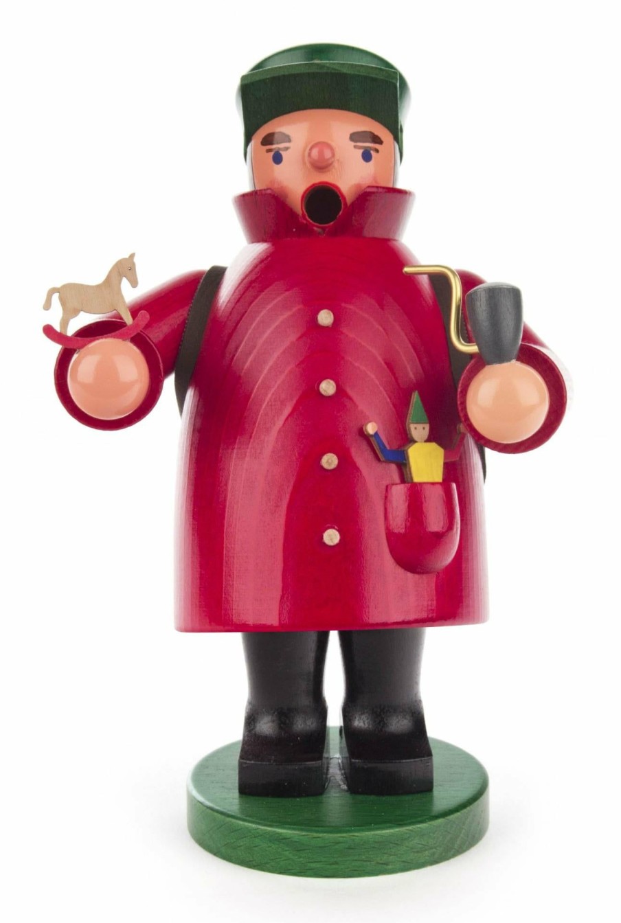 Authentic German Gifts * | Frankenmuth Clock Company 146/057 Smoker Toy Salesman View All