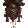 Decorative Clocks * | Frankenmuth Clock Company View All 2002Sq Novelty Cuckoo Clock With Maple Leaves & Birds