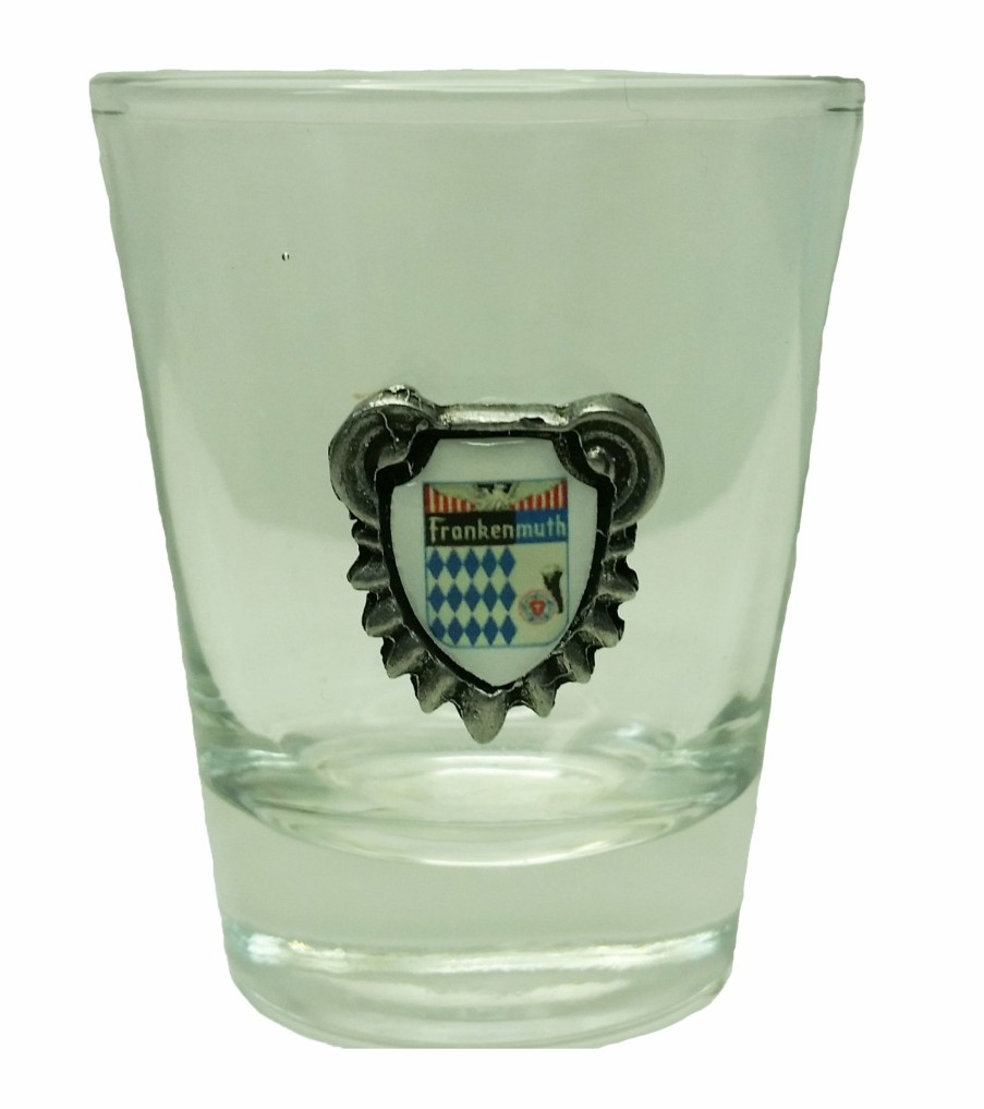 Authentic German Gifts * | Frankenmuth Clock Company German Souvenirs Frankenmuth Shot Glass