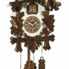 Decorative Clocks * | Frankenmuth Clock Company Ku373Qm Quartz Musical Cuckoo With White Case And Stag Head View All