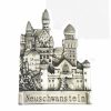 Authentic German Gifts * | Frankenmuth Clock Company Metal Neuschwanstein Magnet