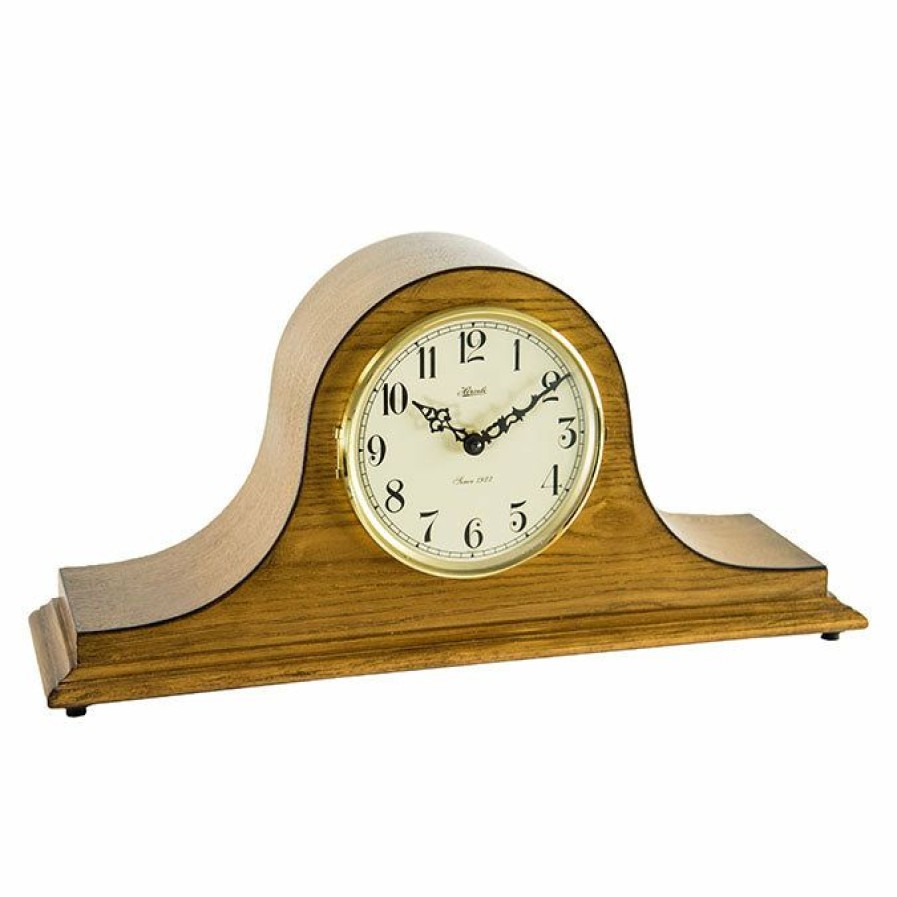 Clocks * | Frankenmuth Clock Company 21135-I9Q- Sweet Briar Mantel Clock In Oak