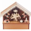 Authentic German Gifts * | Frankenmuth Clock Company Christmas Market Stand Christmas Decorations, Candles & Other Decorations