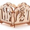 Authentic German Gifts * | Frankenmuth Clock Company H15/90 Nativity Scene Candle Holder Kit View All