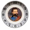 Decorative Clocks * | Frankenmuth Clock Company Porcelain Plate Clock With King Ludwig