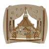 Authentic German Gifts * | Frankenmuth Clock Company View All 201/284/1 Tealight Holder With Seiffen Church