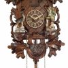 Decorative Clocks * | Frankenmuth Clock Company Ku387Qm Quartz Musical Cuckoo With Hunter And Goat View All