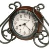 Decorative Clocks * | Frankenmuth Clock Company View All 645-636 Diane Alarm Clock With Lighted Dial