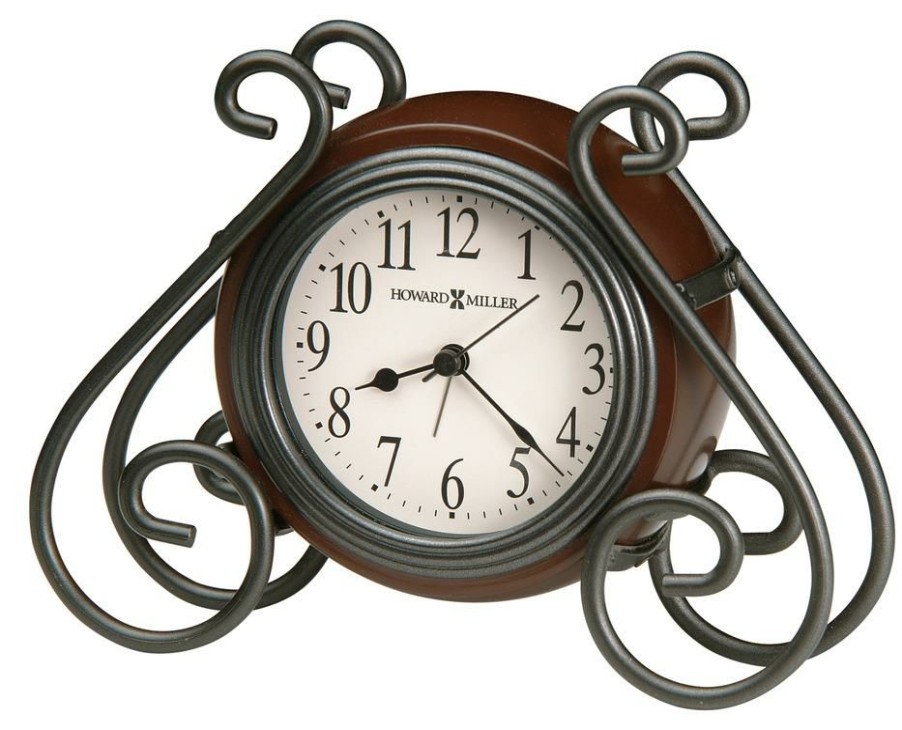 Decorative Clocks * | Frankenmuth Clock Company View All 645-636 Diane Alarm Clock With Lighted Dial