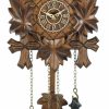 Decorative Clocks * | Frankenmuth Clock Company Ku412Qm Quartz Musical 5 Leaf 1 Bird Cuckoo Clock